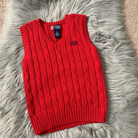 CHAPS boy sweater vest - Picture 1 of 5